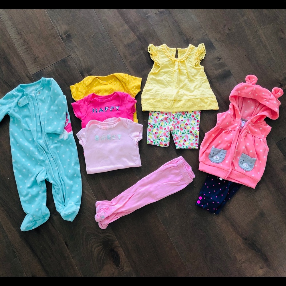 6 mo girl Carter’s bundle